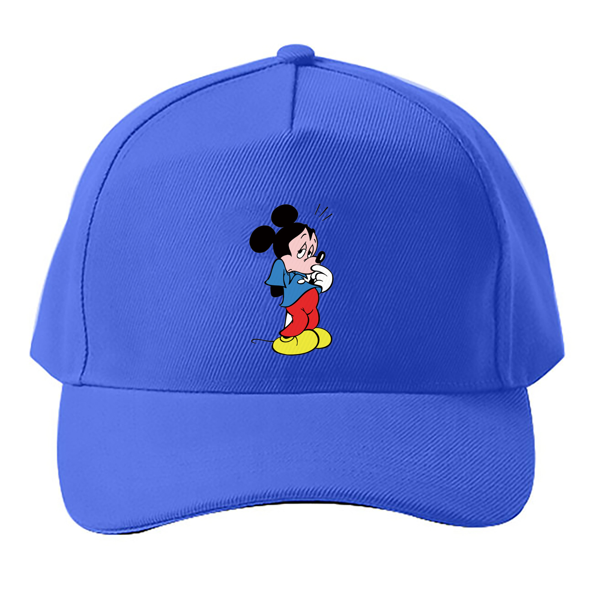 （画像用） ミッキーマウス Mickey Mouse ベースボールキャップ 綿100％ 男女兼用 帽子 スポーツ